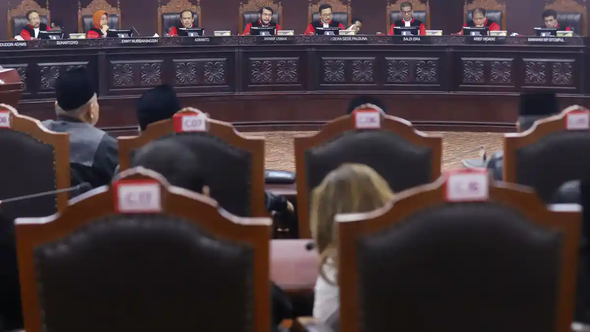 260 Perkara Diregistrasi, MK Mulai Sidang Sengketa Hasil Pileg 9 Juli