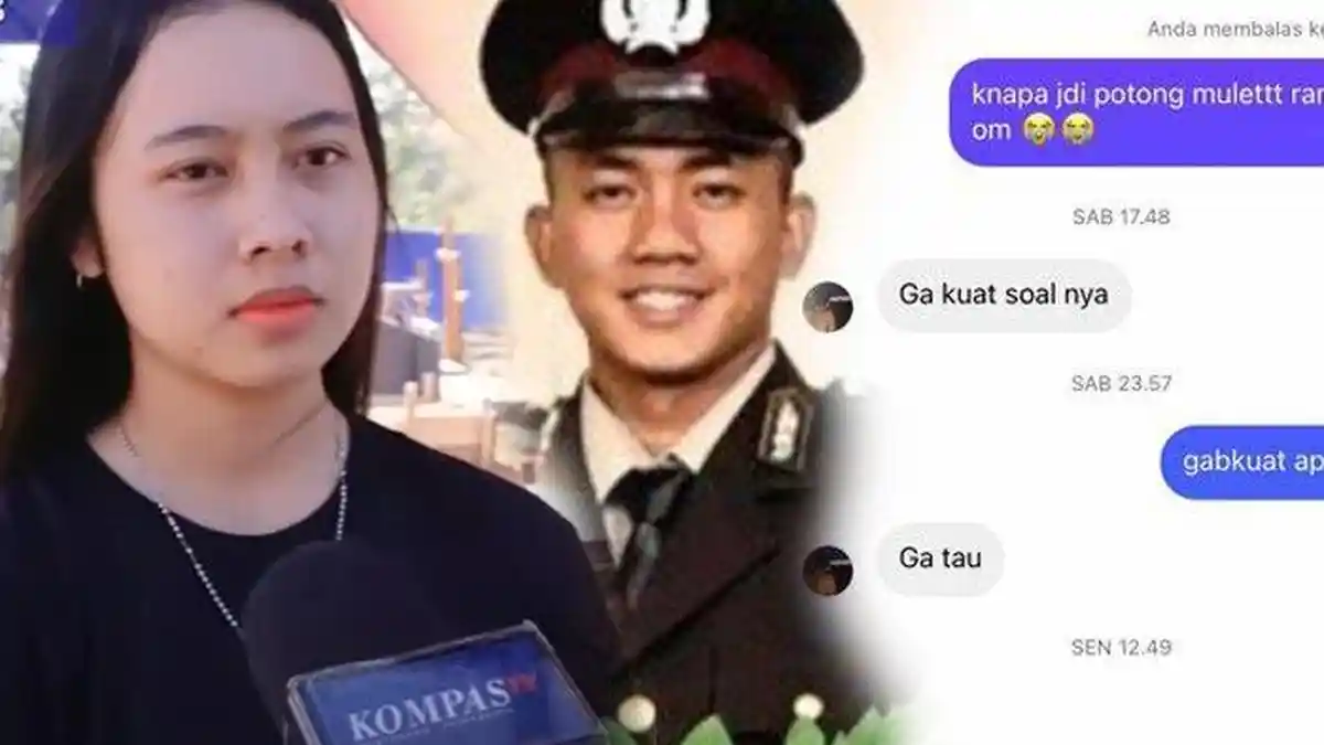 Akhirnya Terungkap Pesan Terakhir Bripda Ignatius ke Pacar Sebelum ...