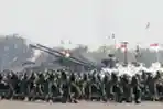 Atraksi Prajurit TNI Dalam Perayaan HUT TNI ke 74
