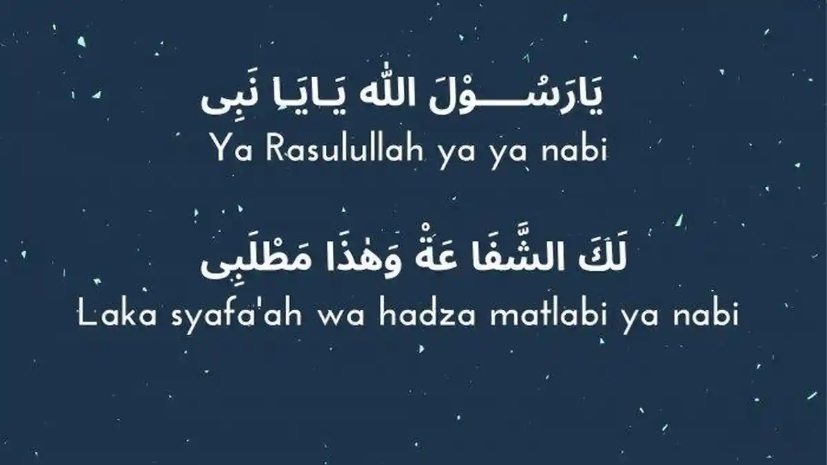Lirik Ya Rasulullah Ya Ya Nabi Versi Habib Syech Teks Arab dan Artinya