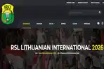 Jadwal Lengkap RSL Lithuanian International 2026 Digelar di Kaunas