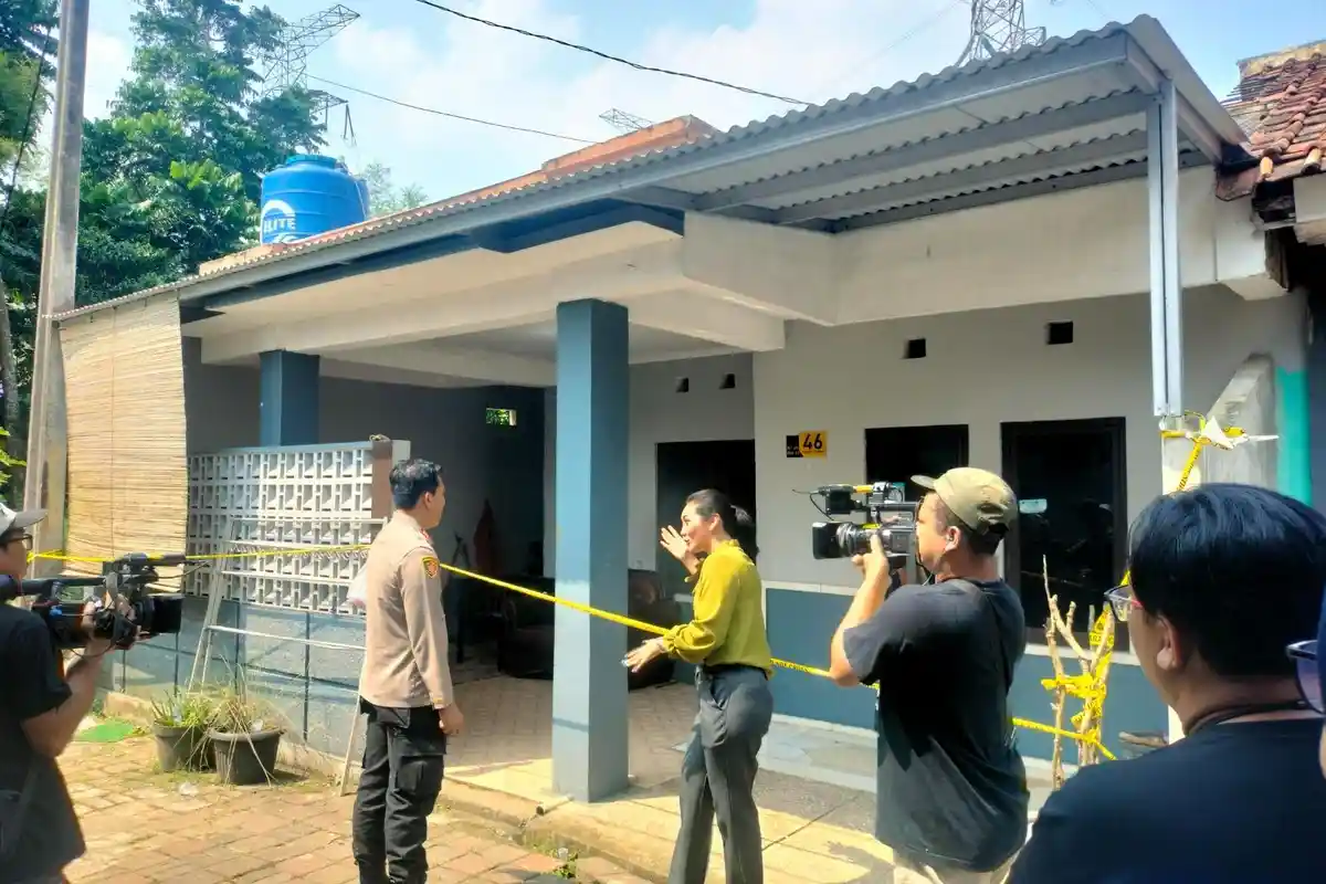 Penampakan Rumah yang Jadi Tempat Pembunuhan Wanita Muda 22 Tahun di Cisauk Tangerang