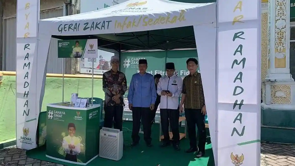 Baznas Pariaman Sediakan Gerai dan Website untuk Bayar Zakat Fitrah dan Fidyah