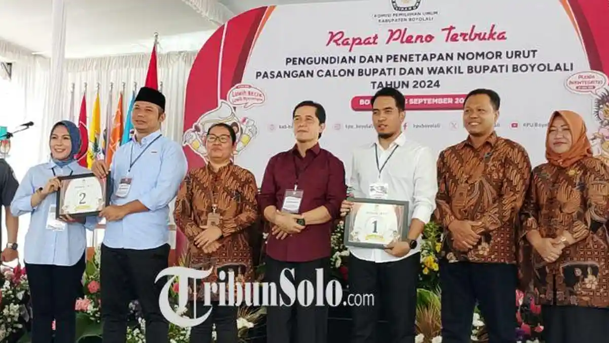 Pilkada Boyolali 2024, Debat Paslon dan Kampanye Akbar Hanya Sekali Digelar Selama Masa Kampanye 