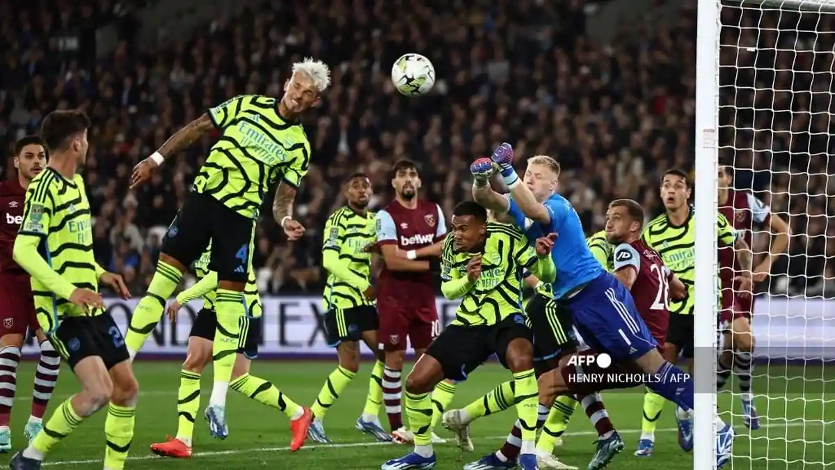 Hasil West Ham vs Arsenal: Dihajar 3-1, The Gunners Tersingkir dari Carabao Cup