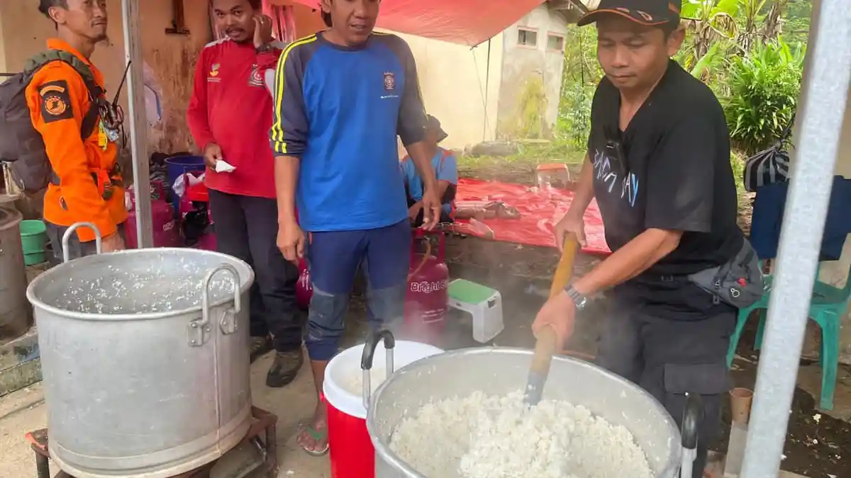 Pemprov Gercep Kirim Bantuan Korban Longsor Pandanarum Banjarnegara