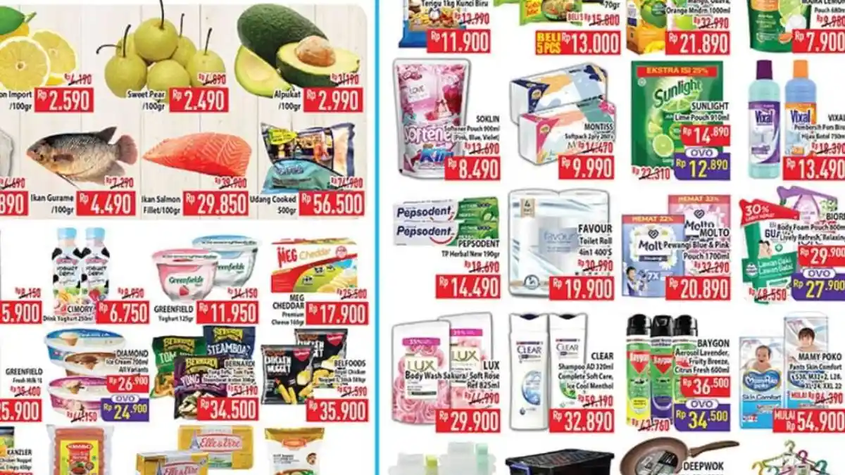 LEBIH MURAH! Promo Hypermart 15-16 November 2023, Sunlight Rp 12.890, Molto Rp 20.890