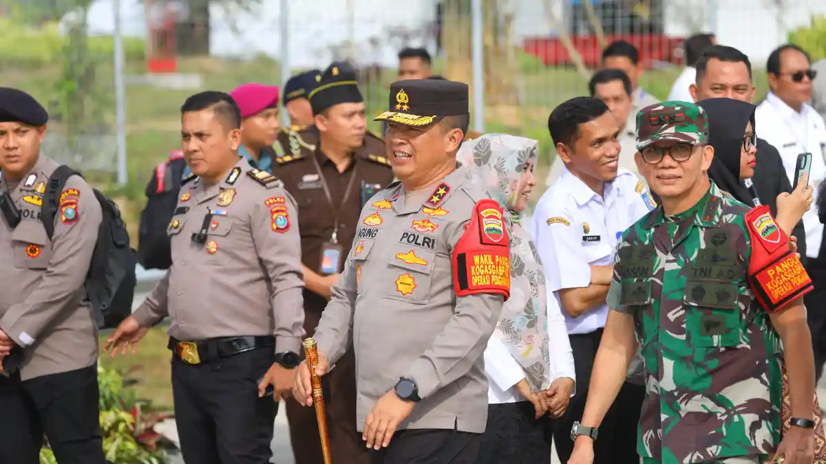 Kapolda Sumut Turun Pastikan Keamanan Kunjungan Kerja Presiden RI, Pengamanan Sukses