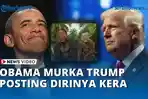 VIDEO - Obama Murka Video ‘Kera’ dari Trump: Rasa Malu dan Tata Krama Politik Disebut Telah Hilang