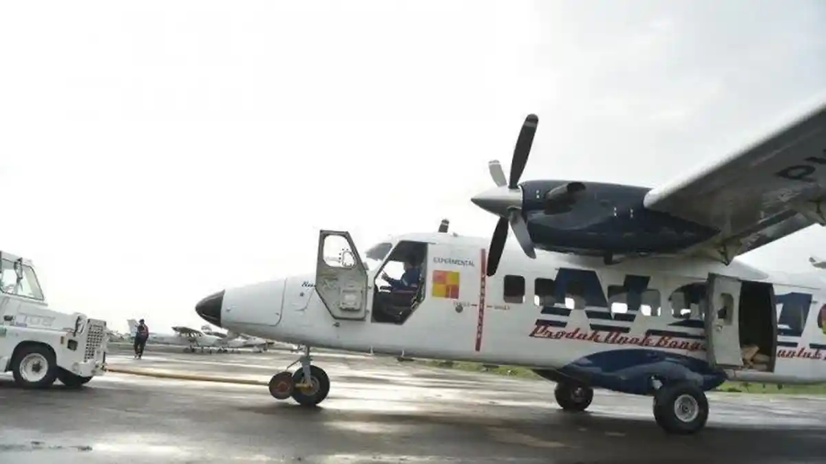 Pesawat N 219 Buatan PT Dirgantara Indonesia Sudah Bisa Dikomersilkan Angkut Penumpang