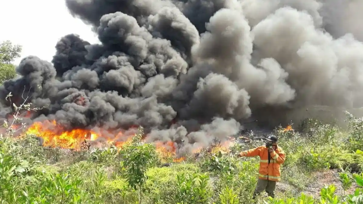 BPBD Belitung Timur Mencatat 14 Kebakaran Terjadi pada Januari hingga Februari 2021
