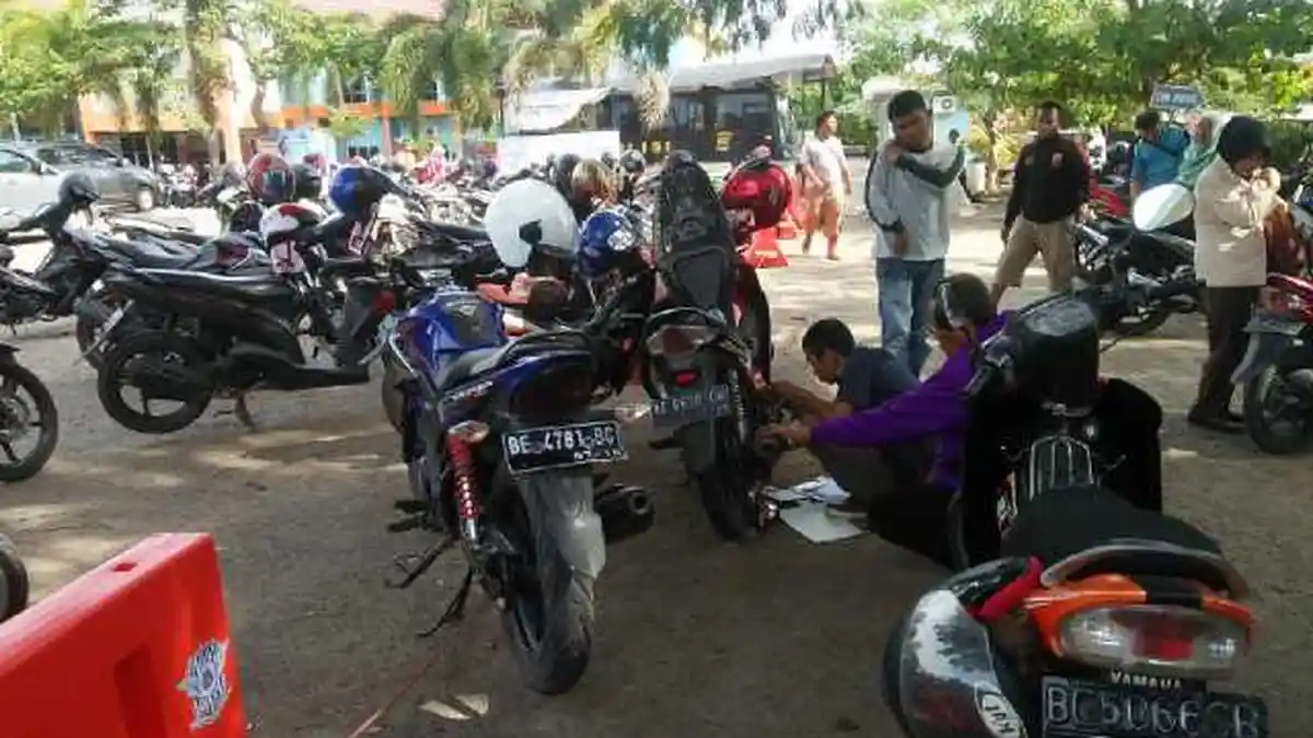 Jumlah Kendaraan Bermotor yang Ikut Pemutihan Samsat Bandar Lampung Hingga Hari Ini