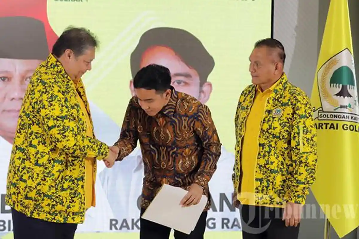 Gibran Bantah Gabung Partai Golkar Meski Sudah Pamit dari PDIP