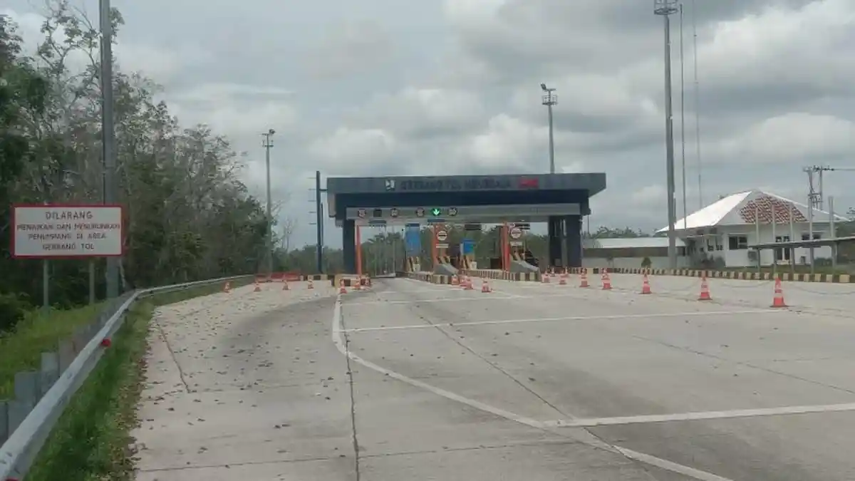 Update Tol Lampung, Puncak Arus Mudik di Tol Menggala Terjadi pada H-3 Lalu, saat Ini Normal