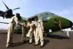 PTDI Lakukan Ferry Flight CN235-220 Military Transport