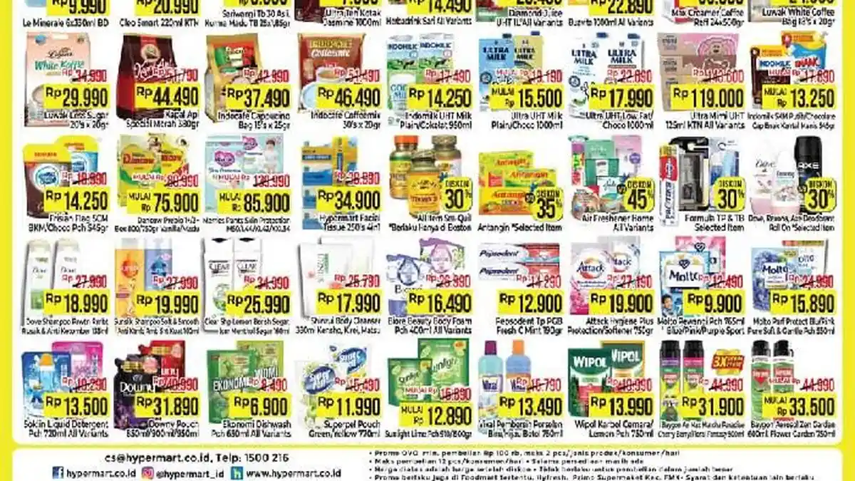 SEMARAK Katalog Promo Hypermart Bali dan Mataram 26-27 Maret 2025: Sedaap Mie Goreng 5+1 Rp13.200