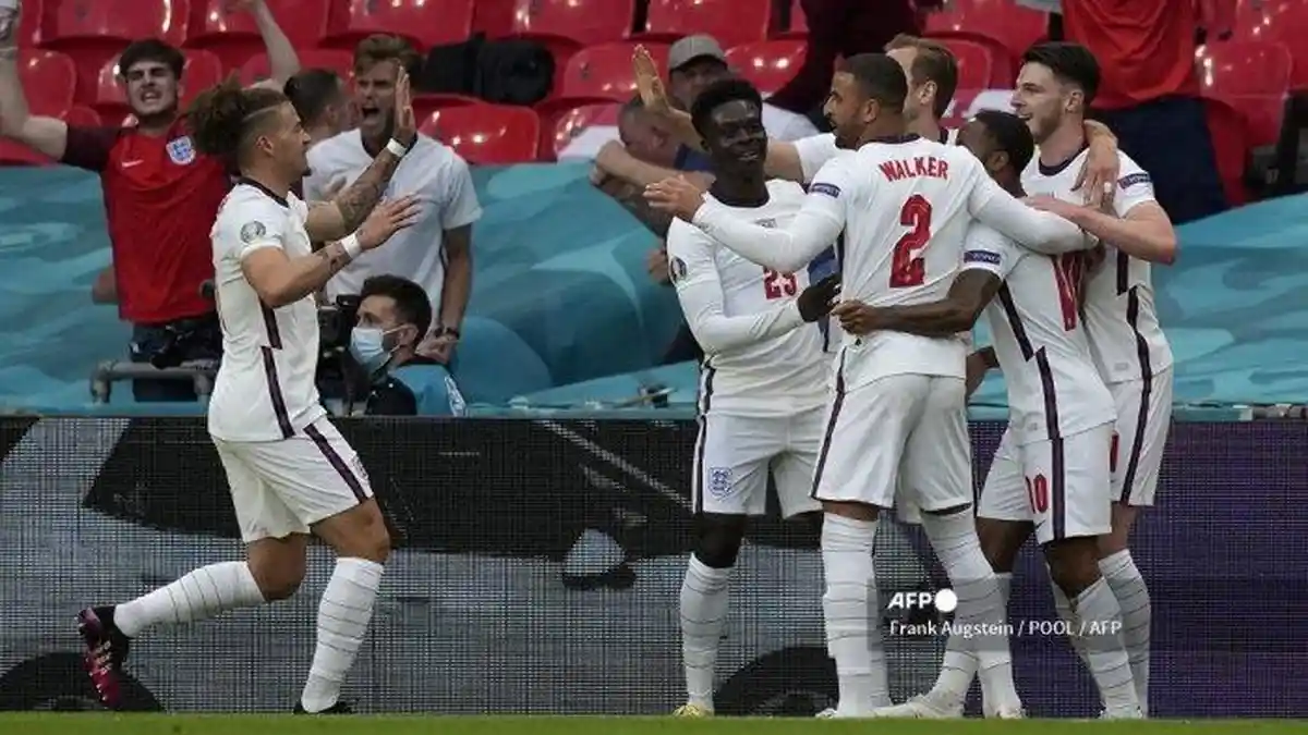 HASIL EURO 2021 Inggris vs Jerman, Bomber Manchester City & Tottenham Hotspur Pecundangi der Panzer
