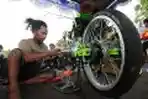 Tribun Jambore Otomotif Piala Danrem 033 Wirapratama