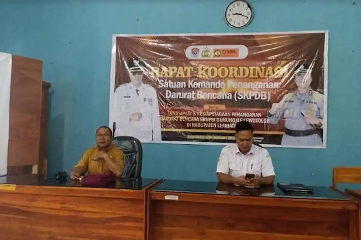 BPBD Lembata Mulai Bahas Rencana Kontingensi Tsunami Lewoleba