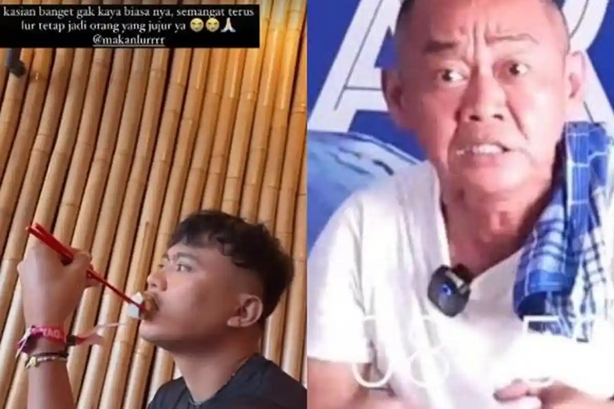Reaksi Aa Juju Food Vlogger Usai Diamuk Nyak Kopsah Gegara Kritik Warung Makan Mahal : Segitunya