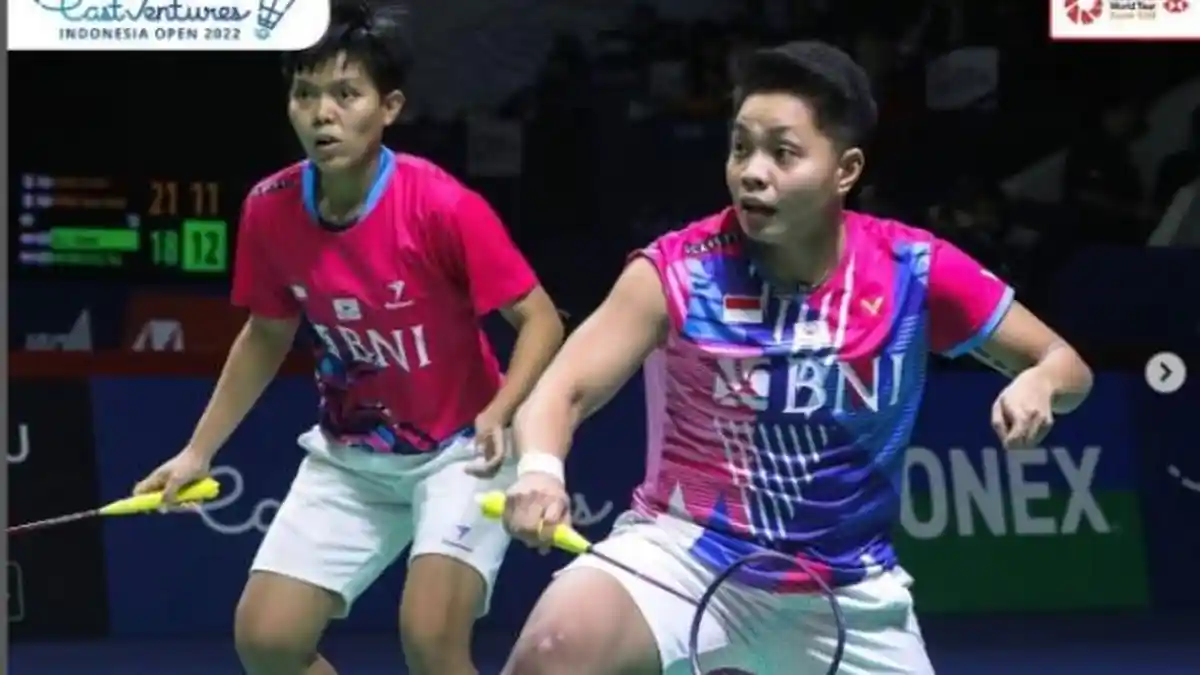 Jadwal Perempat Final Indonesia Open 2022 Hari Ini, Apri/Fadia Waspadai Revans Ganda Korea, Live TV