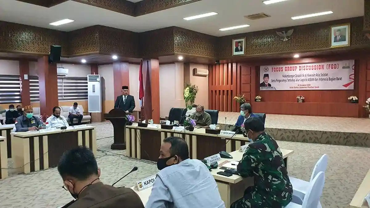 Wakil DPD RI dan Anggota Bahas Perkembangan Geopolitik Asia Selatan di Aceh