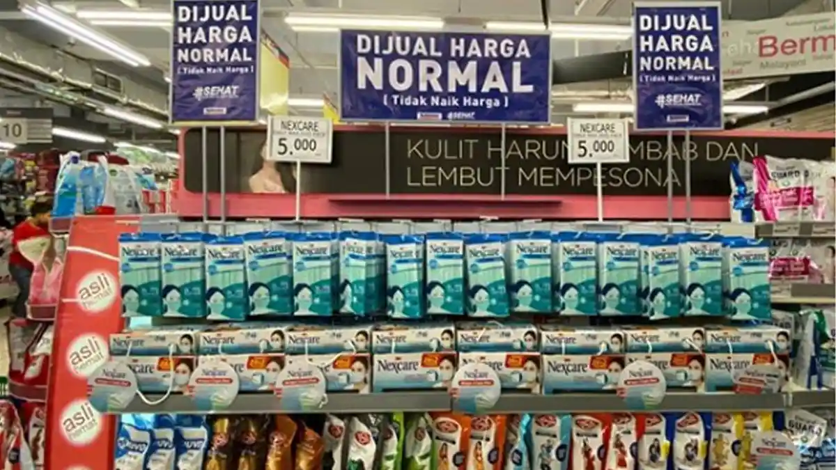 Jangan Panik Virus Corona, Ramayana Jual Masker dengan Harga Normal