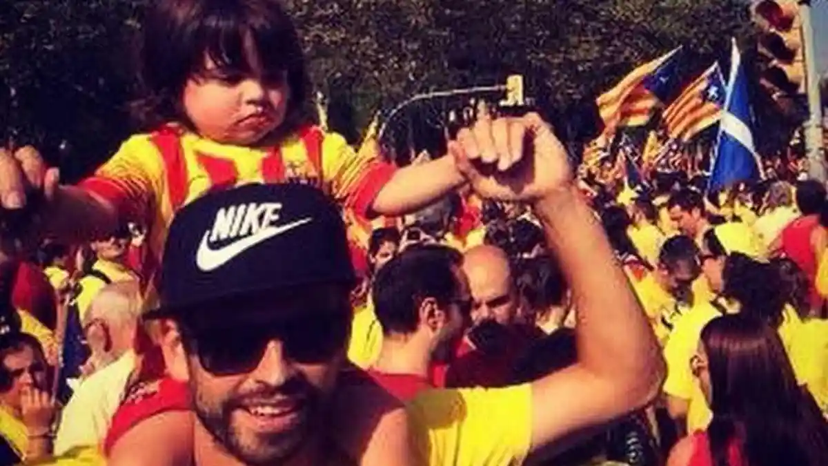 Gerard Pique, Xavi Hernandez, juga Bojan Krkic Rayakan Kemerdekaan Catalan
