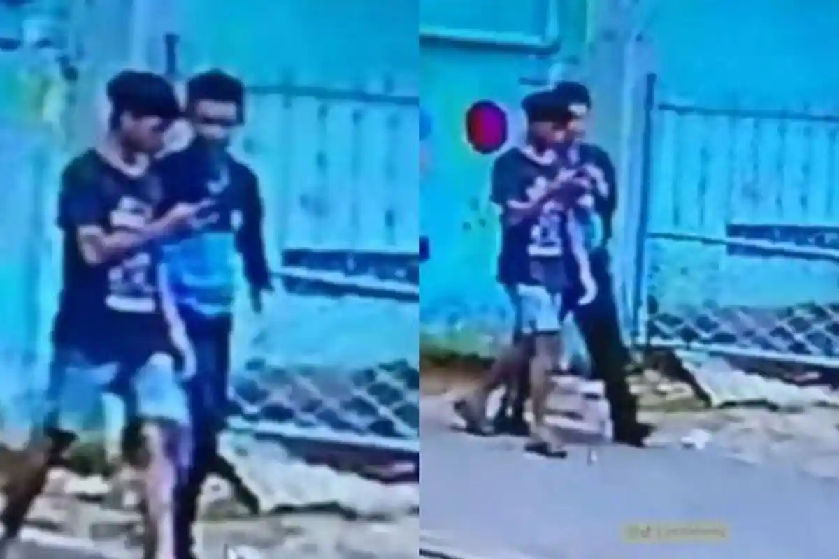 Pelajar SMP di Jambi Jadi Korban Begal saat Jalan Pulangi, Gerak-gerik Terekam CCTV