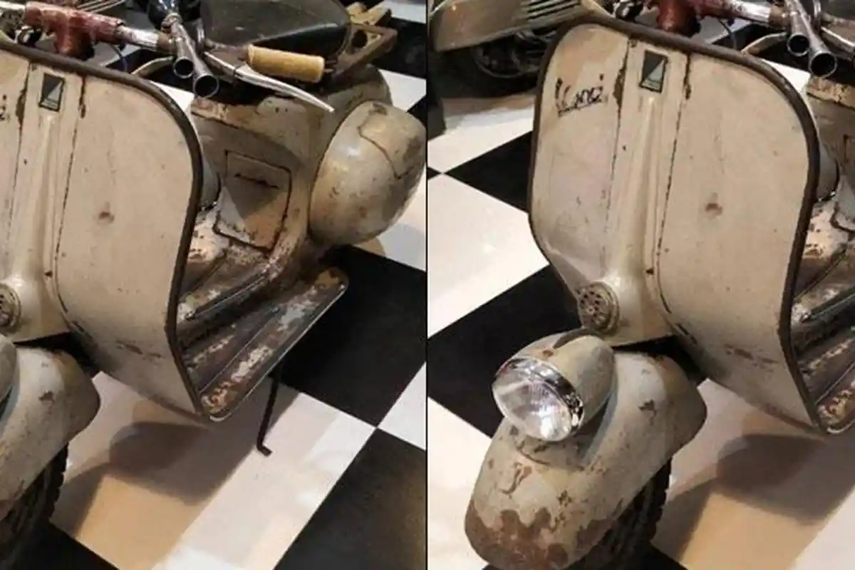 Dikira Tak Dirawat Si Pemilik, Vespa Usang ini Buat Heboh karena Dijual Rp475 Juta, Ternyata Langka