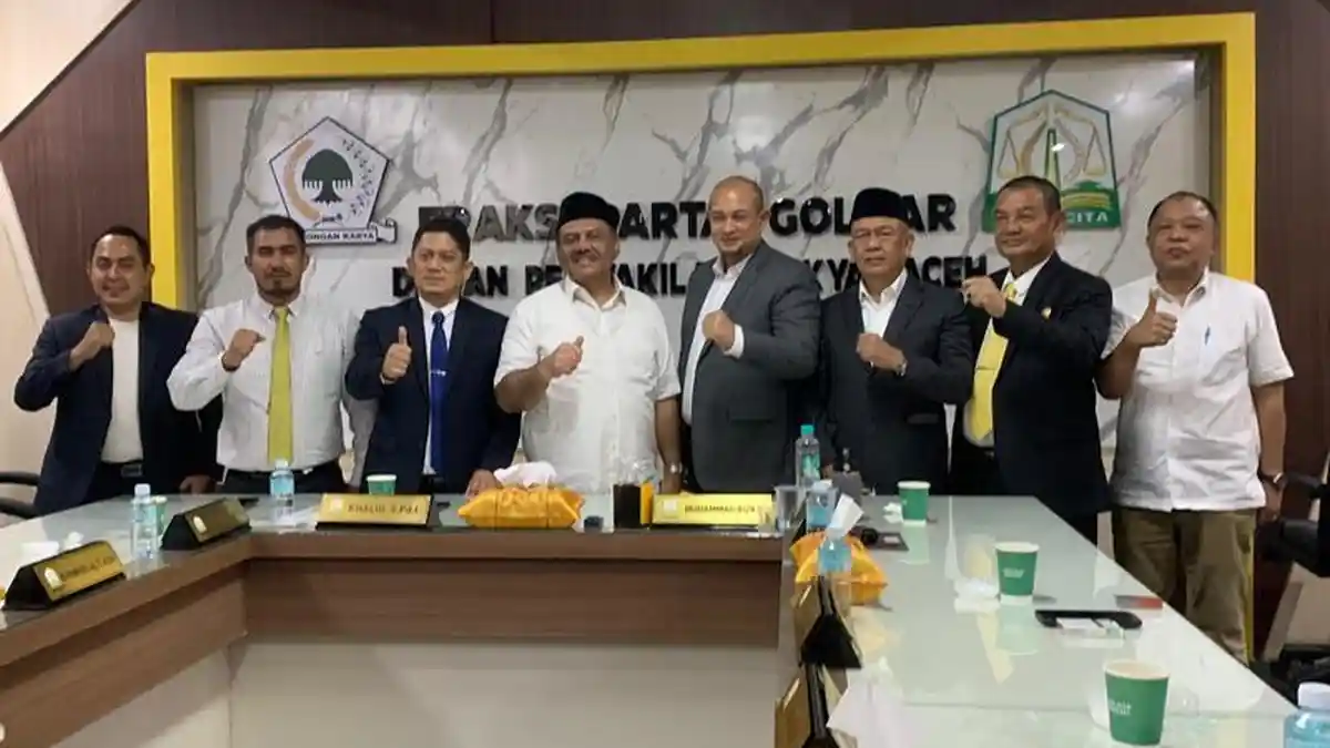 DPRA Usulkan Ali Basrah Jadi Wakil Ketua Definitif, Fraksi Golkar: Terima Kasih Mualem