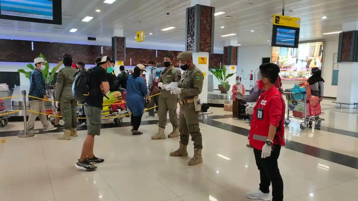 Satgas Covid-19 Berau Temukan 3 Penumpang Bandara Kalimarau Dinyatakan Positif