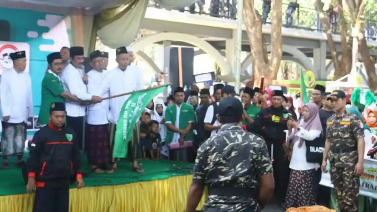 Wabup Qosim Buka Perayaan Pawai Hari Santri Nasional 2019