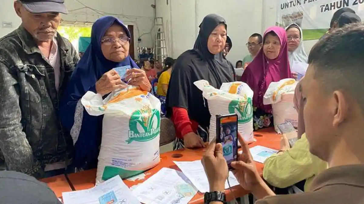 Bantuan Pangan Beras CPP untuk KPM di Pangkalpinang Bergulir Lagi, Penyaluran Tak Dirapel