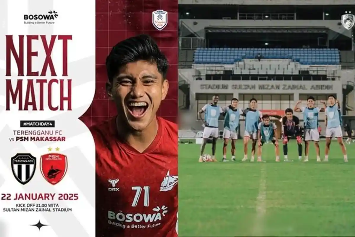 Prediksi Skor Terengganu vs PSM Makassar Hari Ini di ASEAN Club Championship, Juku Eja ke Semifinal?