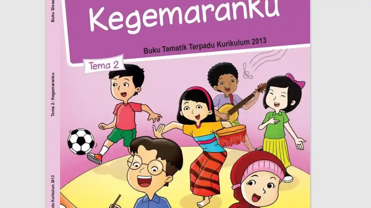 Kunci Jawaban Buku Tematik SD Kelas 1 Tema 2 Kegemaranku, Subtema: Gemar Berolah Raga, Halaman 1-12