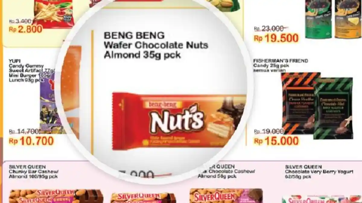 KATALOG Promo Indomaret Terbaru Selasa 31 Januari: Silverqueen, Beng Beng, Mister Potato Lebih Murah