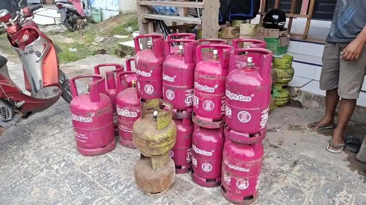 Harga Elpiji Non-subsidi Melejit, Gas Melon di Tarakan Terancam jadi Rebutan