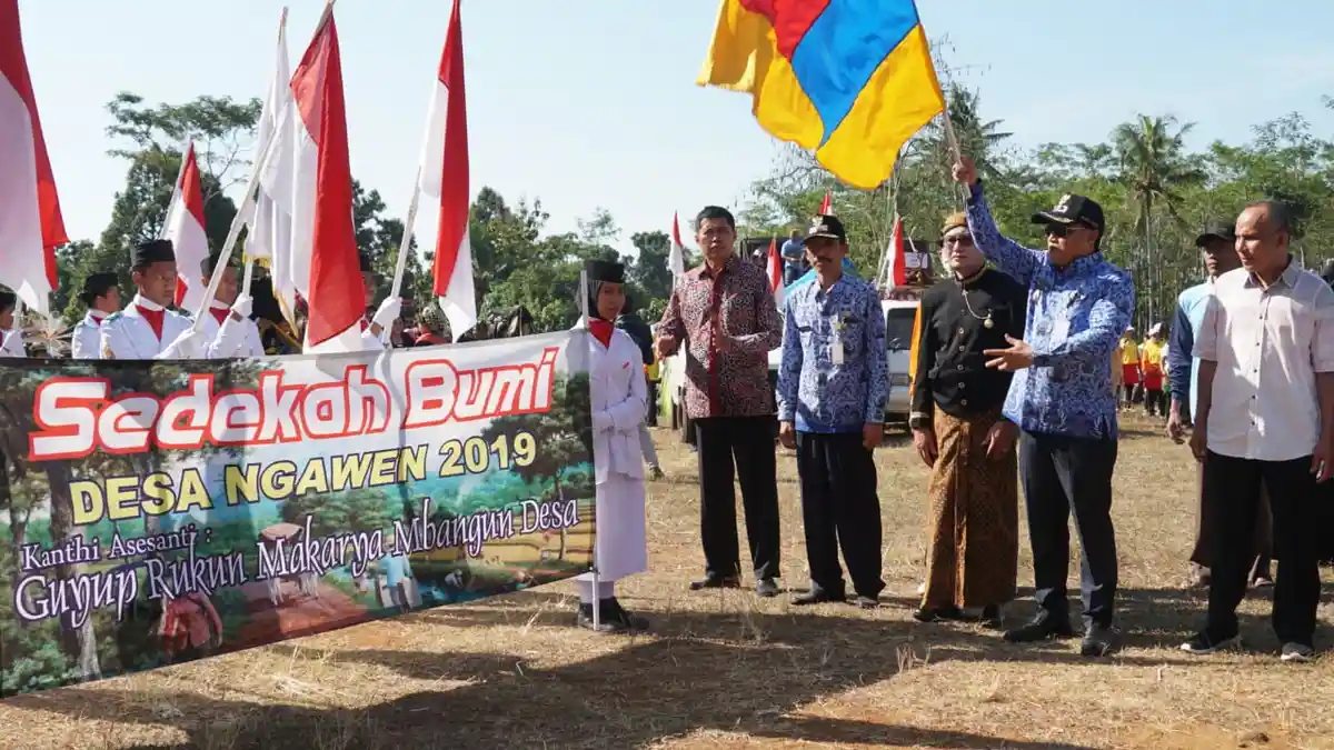 Wakil Bupati Pati Buka Karnaval Sedekah Bumi di Desa Ngawen