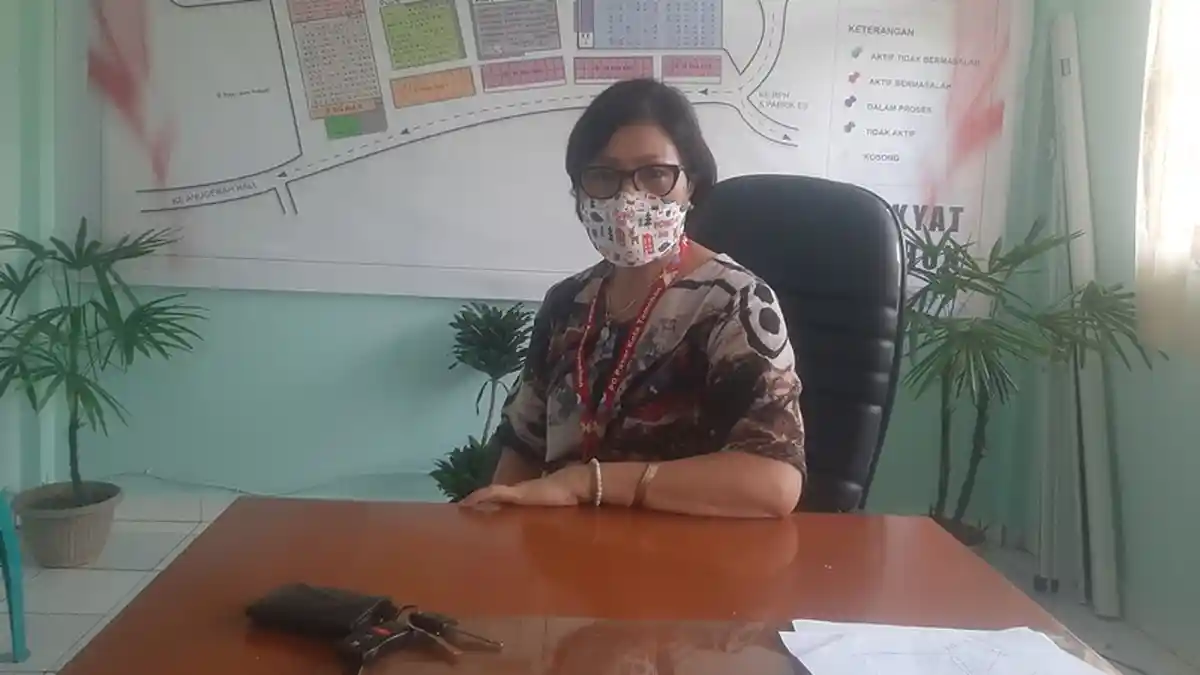 Vaksinasi Covid-19 Syarat Pedagang Berjualan di Pasar Beriman Tomohon