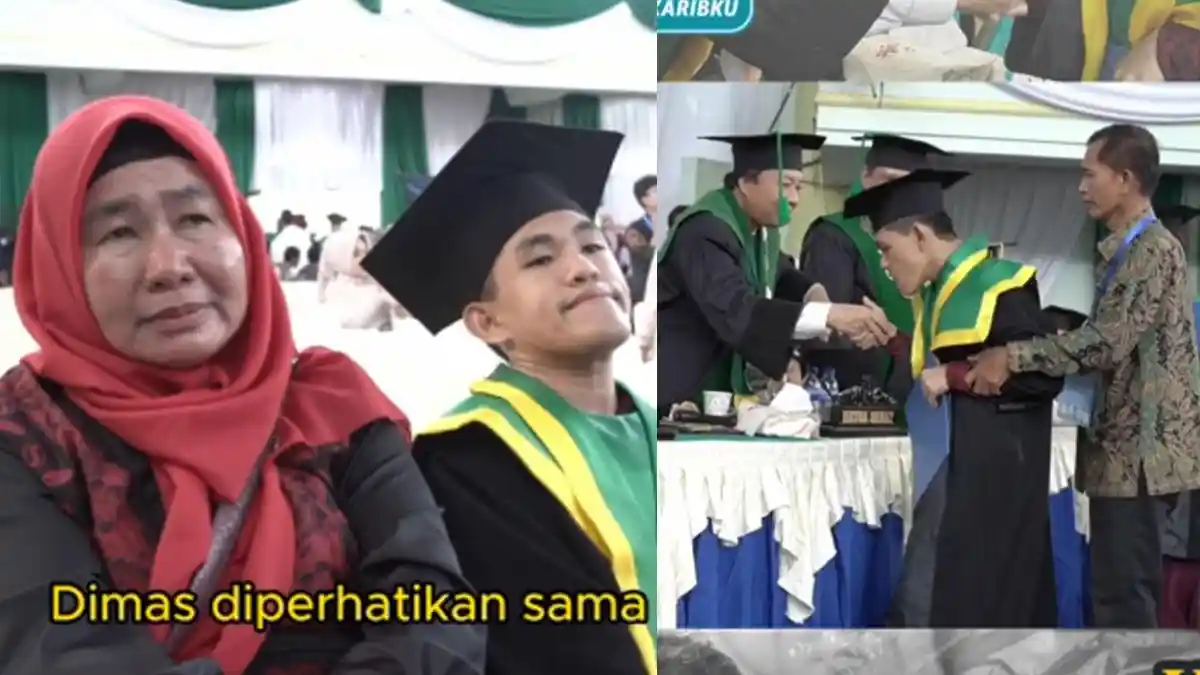 Kisah Dimas Mahasiswa Difabel Raih IPK 3,90 Predikat Lulusan Terbaik ...