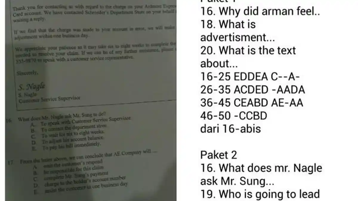 Ini Dia Grup BBM 'Selendang Monyet' yang Membocorkan Soal UN 2015 di Jakarta