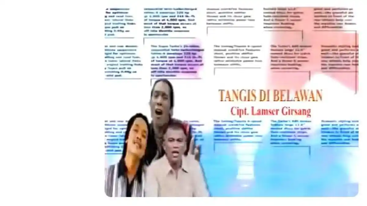 Chord dan Lirik Lagu Batak Tangis di Belawan, Dipopulerkan Trio Santana