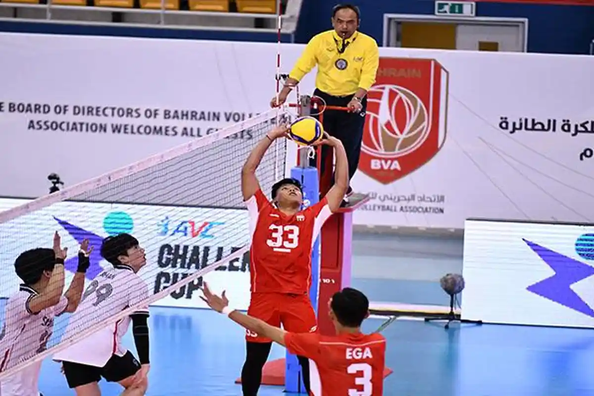 Jadwal Jam Tayang Timnas Voli Putra Indonesia vs Qatar Live Moji TV Selasa 4 Juni AVC Challenge Cup