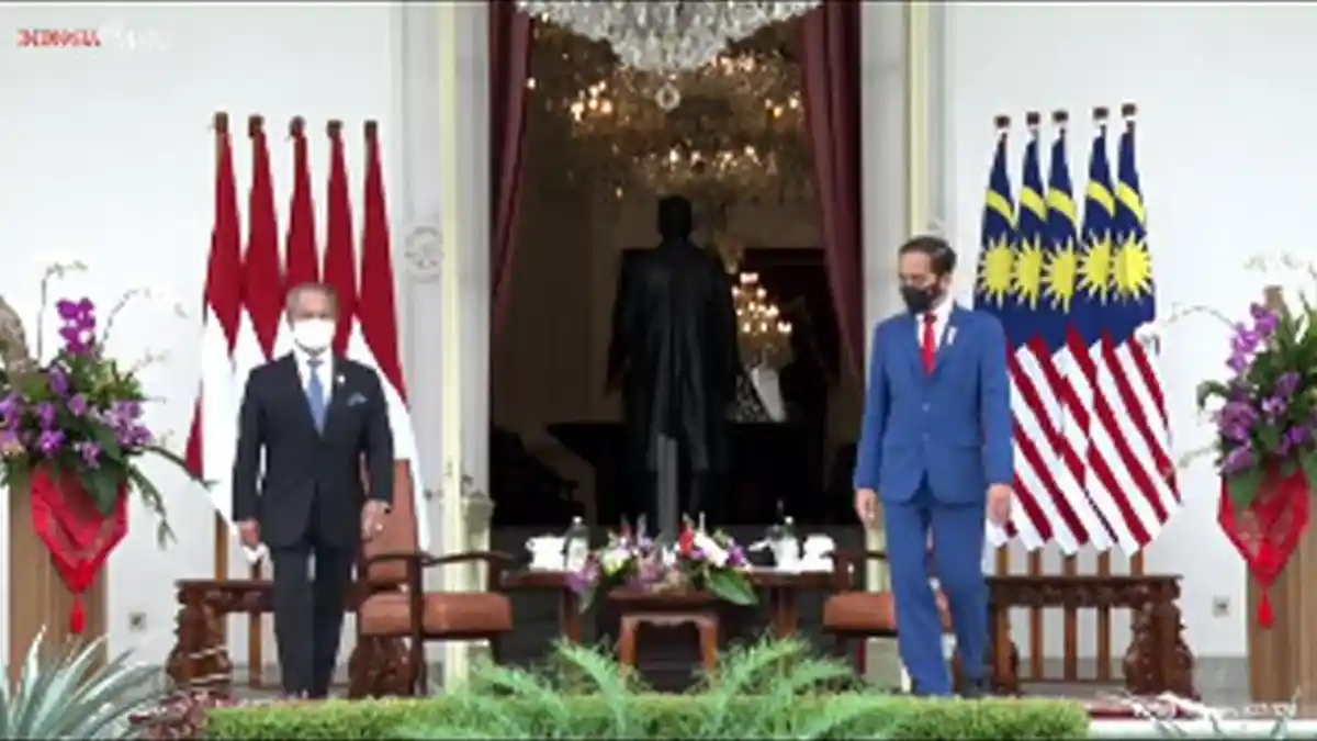 Jokowi dan PM Malaysia Muhyiddin Yassin Bahas Isu Perlindungan WNI dan Penanggulangan Covid-19