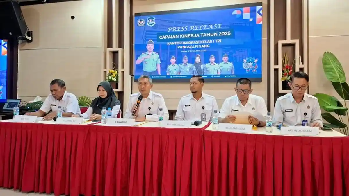 Penerbitan Paspor di Imigrasi Pangkalpinang Turun 17 Persen pada 2025