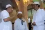 Jokowi Berbincang Dengan Habib Lutfi Disaksikan Haji Hamdani Ars