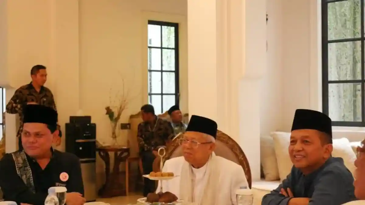 KH Ma'ruf Tidak Pernah Sangka Bersanding dengan Jokowi