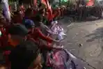 Demo Mahasiswa Peringati Harkitnas di Istana Merdeka