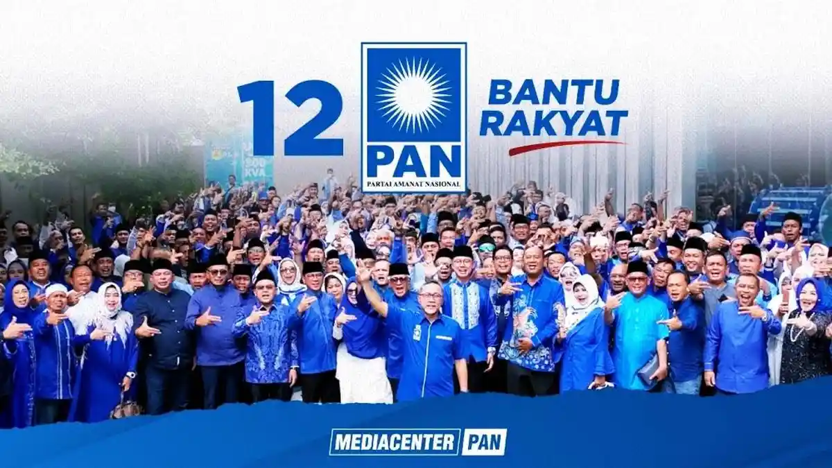 Lirik Lagu PAN 12 Terdepan Bantu Rakyat PAN PAN PAN yang Viral di TikTok